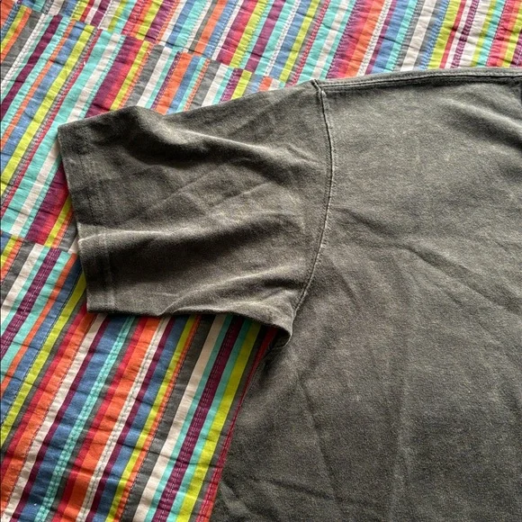 Nike Olive Green Embroidered Swoosh Short Sleeve Tee small loose fit nwt - Picture 4 of 13